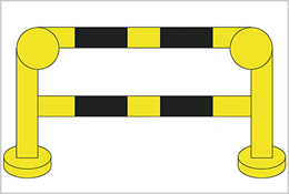 安全防護(hù)欄標(biāo)識(shí)色