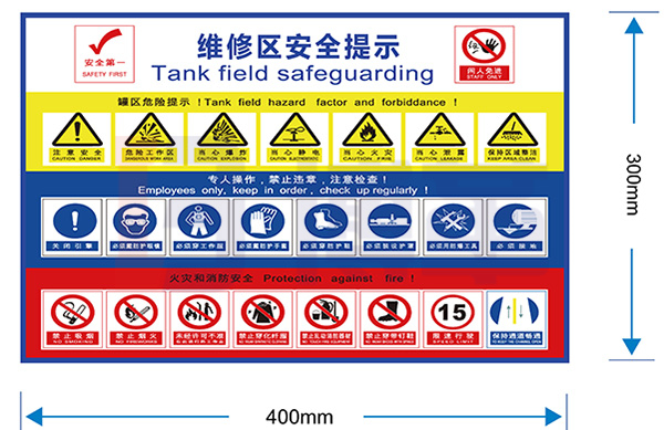 維修間安全標(biāo)識牌