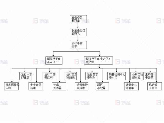 某化工廠生產(chǎn)區(qū)5S改善案例 5S項(xiàng)目組織架構(gòu)